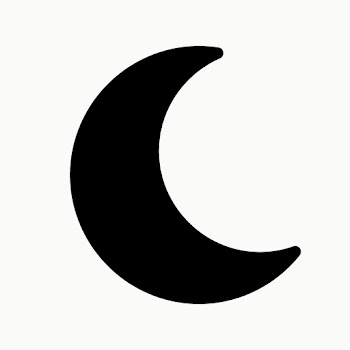 Moon web UI icon vector do not disturb mode | Free stock illustration | High Resolution graphic