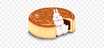 Mooncake Bakery Chinese cuisine Mid-Autumn Festival Drawing - Moon cake with rabbit 