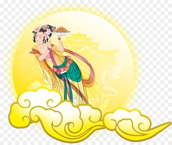 Mooncake Mid-Autumn Festival Change - Mid-Autumn Festival moon Chang E creatives 
