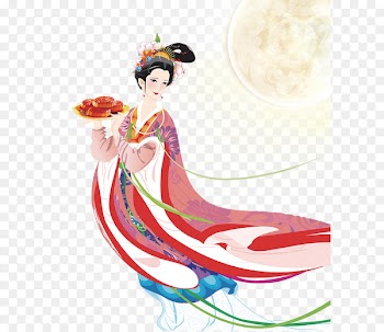 Mooncake Mid-Autumn Festival Change Moon rabbit - Mid-Autumn Festival moon full moon Chang E 