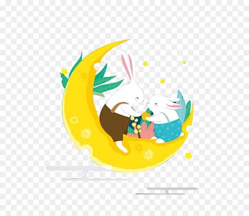 Mooncake Mid-Autumn Festival Moon rabbit - Mid-rabbit 