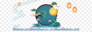 Mooncake Mid-Autumn Festival Traditional Chinese holidays Poster - Mid Autumn Festival background poster banner 