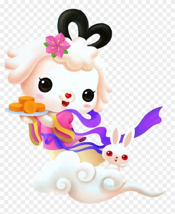 Mooncake Moon Rabbit M - Mid-autumn Festival