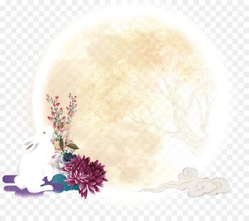 Mooncake Moon rabbit Mid-Autumn Festival - Full Moon 