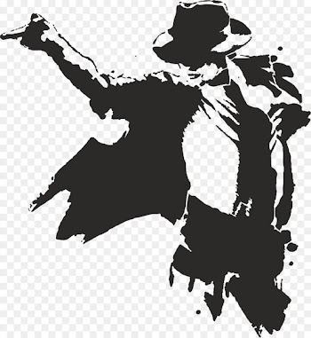 Moonwalk Silhouette Clip art - michael jackson 