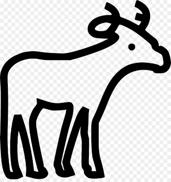 Moose Deer Illustration Vector graphics Computer Icons - deer 