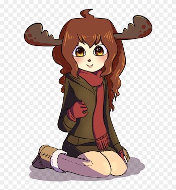 Moose Girl By Knightaur - Moose Girl