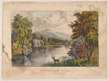 Moosehead Lake between 1840 and | Free Photo - rawpixel