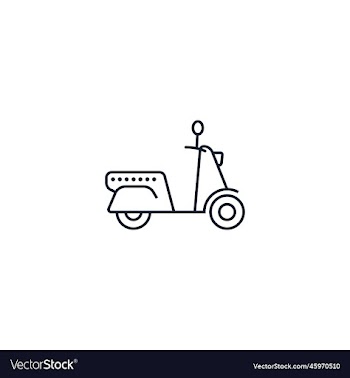 moped creative icon from transport icons