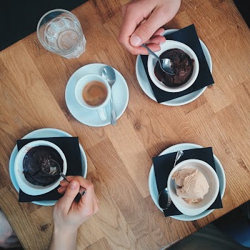 More ice cream than coffee 