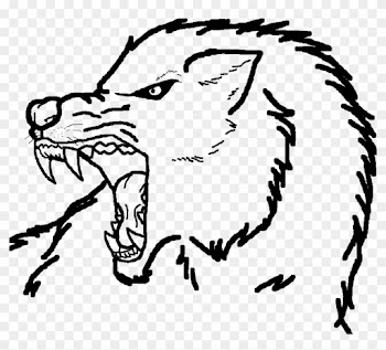 More Like Wolf Drawing By Howling- - Drawing