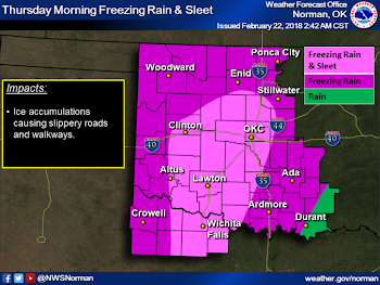More Winter Weather Coming To Oklahoma On Thursday | KGOU