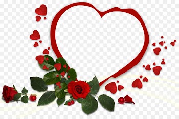 Morning Greeting Love Heart - love frame 