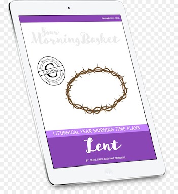 Morning Lenten calendar Season Child Week -  