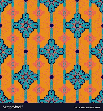 Moroccan style pattern vector image
