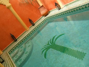 Moroccan swimming pool