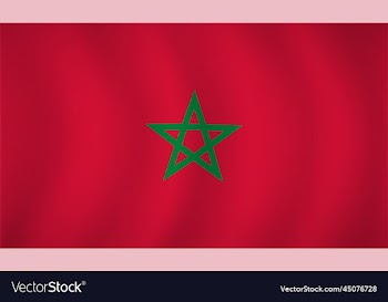 morocco flag background