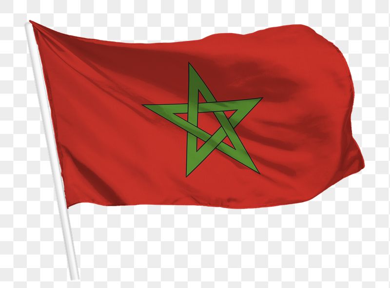 Morocco flag png waving, national | Free PNG - rawpixel