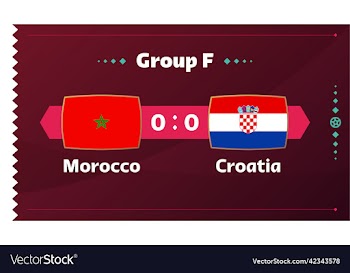 morocco vs croatia football 2022 group f world