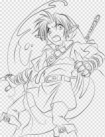 Morpha Attacks line art transparent background PNG clipart