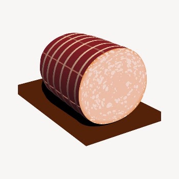 Mortadella bologna sticker, food illustration | Free PSD - rawpixel