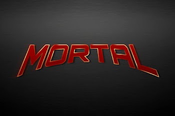 Mortal text in red superhero typography… | Free stock illustration | High Resolution graphic