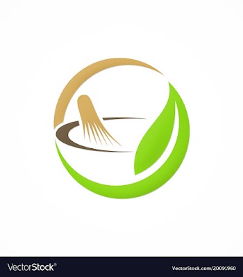  					Mortar traditional medicine organic logo vector image														