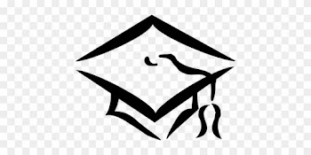 Mortarboard Graduation Graduate University - Graduation Cap Clip Art