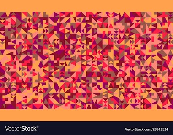 Mosaic pattern background - abstract colorful vector image