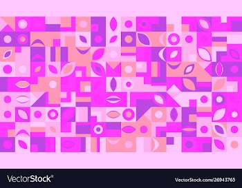 Mosaic pattern background - abstract colorful vector image