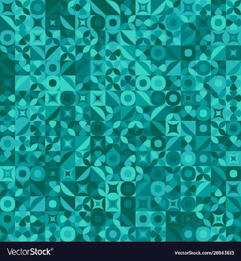 Mosaic pattern background - abstract graphic vector image
