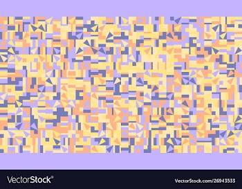 Mosaic pattern background design - abstract vector image