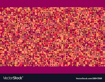Mosaic pattern background design - colorful vector image
