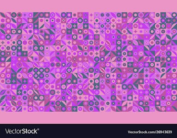 Mosaic pattern hd background - abstract vector image