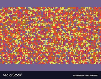 Mosaic triangle pattern webpage background vector image