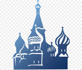 Moscow Kremlin MOSCOW-IT Amber Plaza Sticker - Silhouettes Kremlin 