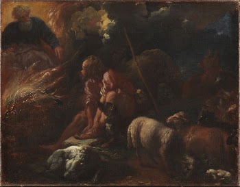 Moses and the burning thornbush | Free Photo - rawpixel