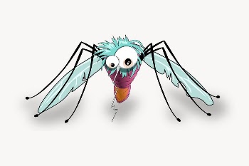 Mosquito cartoon clipart, illustration vector. | Free Vector - rawpixel