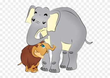 Mother And Baby Cartoon Elephant Pictures - Baby Elephants In Cartoon