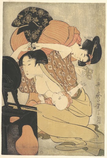 Mother and Child by Utamaro | Free Photo - rawpixel