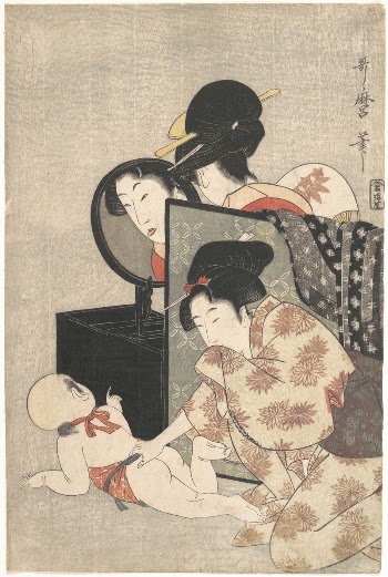 Mother and Child by Utamaro | Free Photo - rawpixel