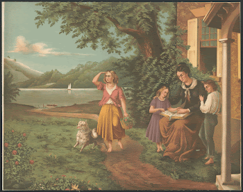 [Mother and children reading the bible] | Free Photo - rawpixel