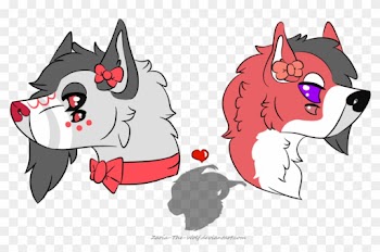 Mother And Daughter Love - Cartoon