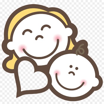 Mother - Baby and mom smile 