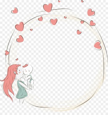 Mother Cartoon Infant Illustration - Vector baby with mom 