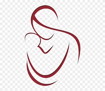Mother Child Infant Clip Art - Mother With Baby Vector Png