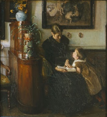 Mother must read. The artist's | Free Photo - rawpixel