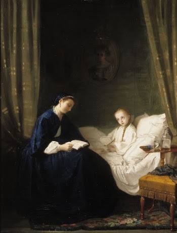 Mother reading to her sick | Free Photo - rawpixel