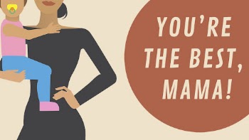 Mother's day cartoon template, greeting | Free PSD Template - rawpixel