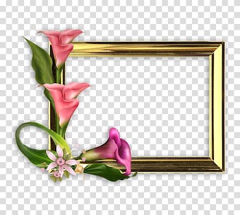 Mother's Day Frames, pastel flower transparent background PNG clipart